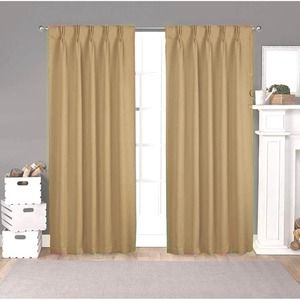 Double Pinch Pleated Curtains NEW